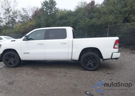 2022 Ram 1500 Big Horn 4X4 5'7 Box из США, поврежденный, VIN 1C6SRFFM1NN314155